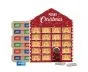 Julekalendere med chokolader i eget design 72-124g Hus