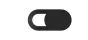 Webcam cover med logo 