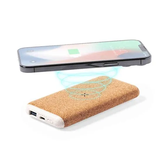 Trådløse powerbanks med logo 8000mAh