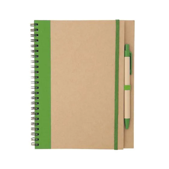Notesbøger med logo A5 M/Kuglepen Hardcover