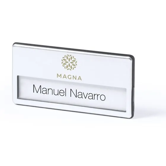 Navneskilte med logo