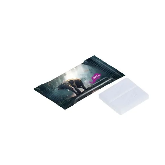 Druesukker med logo Flowpack 1 stk