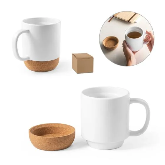 Krus med logo 450 ml Keramik