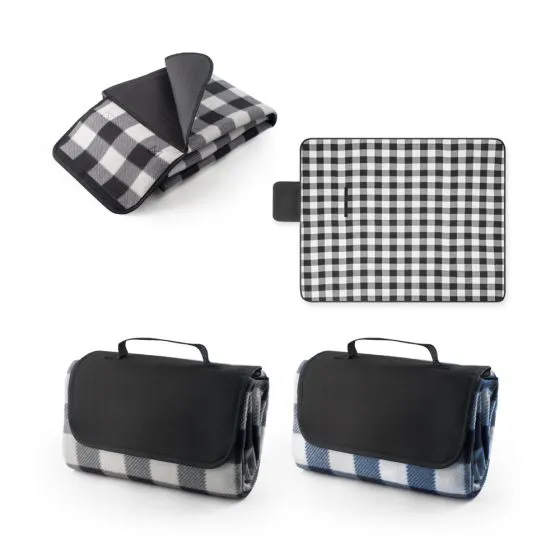 Picnictæpper med logo 180 g/m2