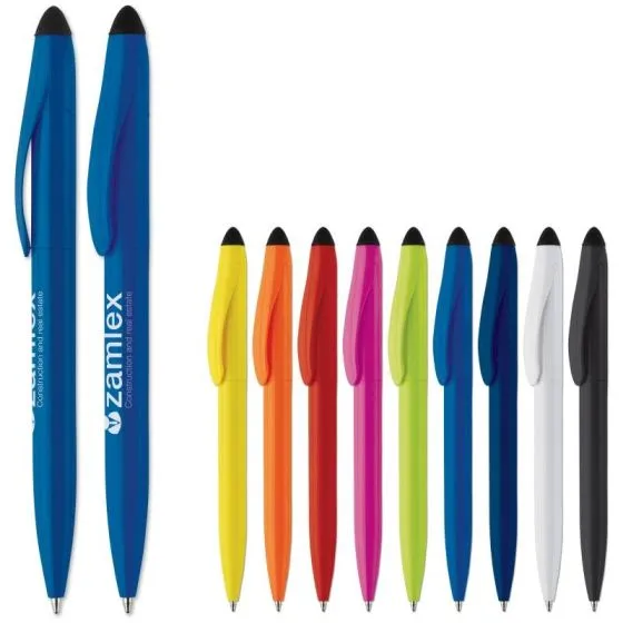 Kuglepenne med logo Stylus Plastik/Twist