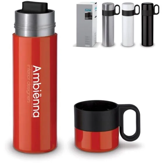 Termokander med logo m/kop 500ml