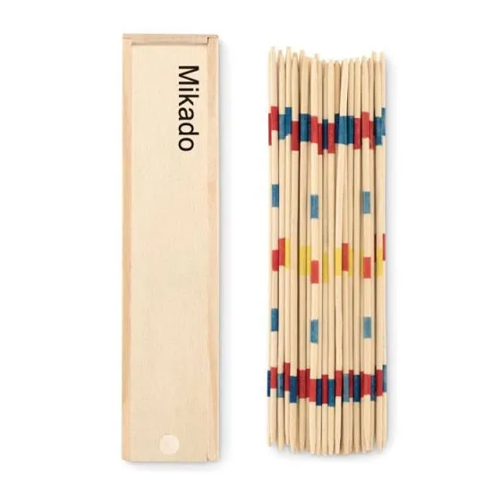 Mikado spil med logo