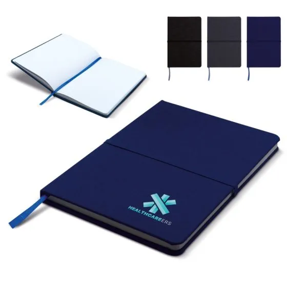 Notesbøger med logo A5 Hardcover RPET