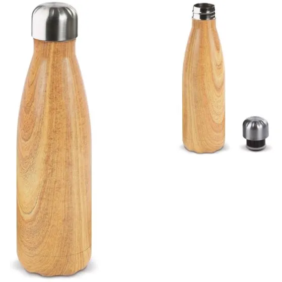 Drikkeflasker med logo 500ml Træ (Termo)