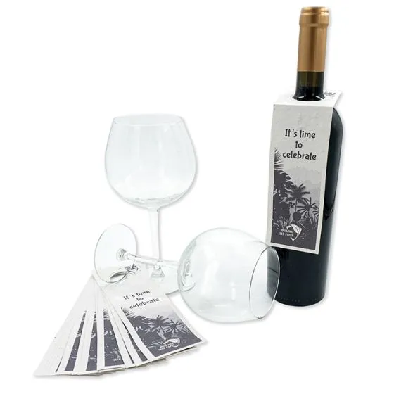 Frøpapir som vinetiket i eget design (Your Design)
