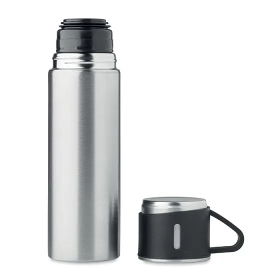 Termoflaske med logo 420 ml samt 1 krus 150 ml