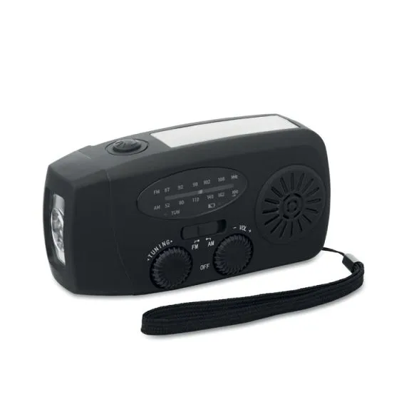 Bærbare radioer med logo