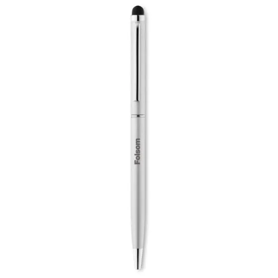 Kuglepenne med logo Stylus Metal/twist