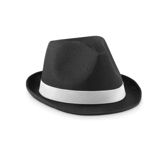 Stråhatte med logo Unisex