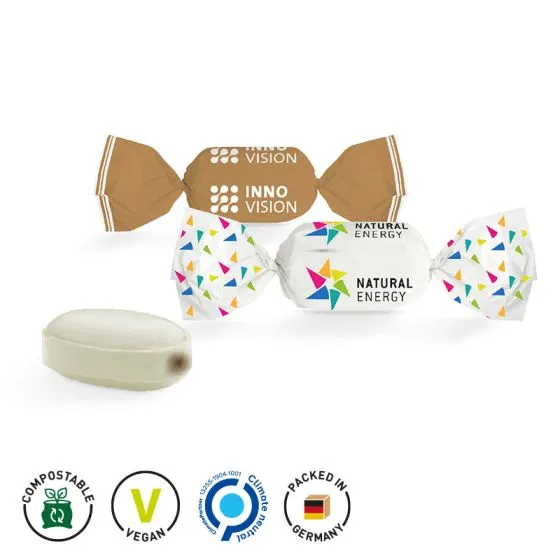 Bolcher med logo twistede af 1kg (210 stk.)