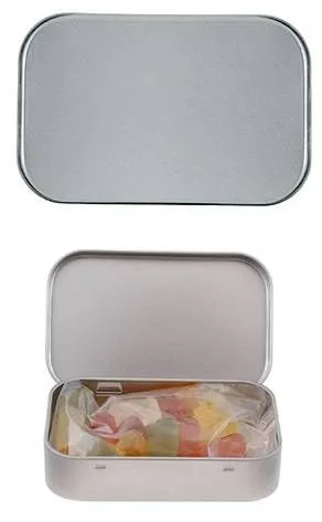 Vingummi i metalboxe med logo HARIBO