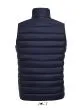 Veste med logo Herre