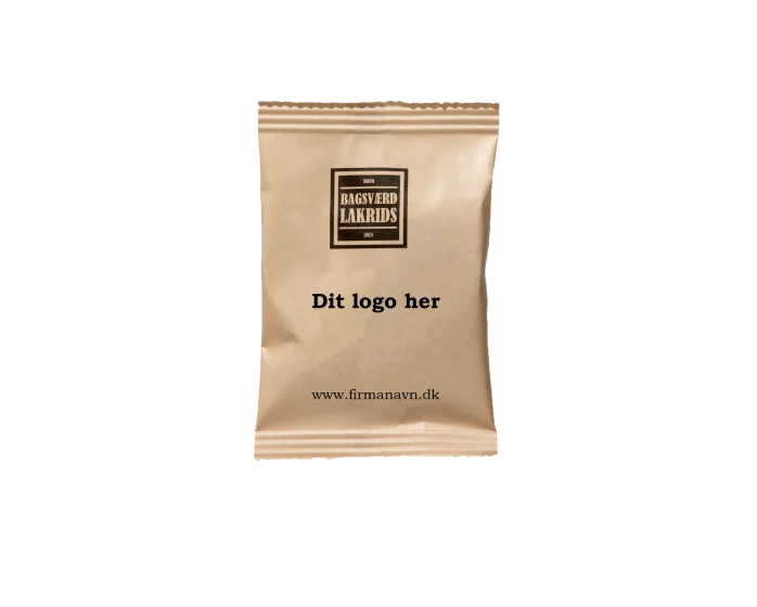 Bagsværd Lakrids i poser med logo 1 stk.