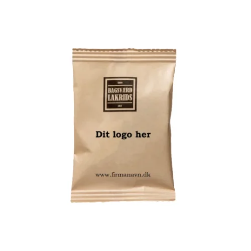 Bagsværd Lakrids i poser med logo 2 stk.