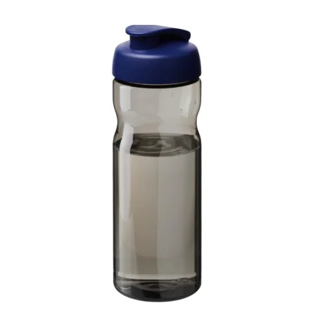 Sort transparent flaske / blåt låg