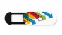 Webcam cover med logo Plastik