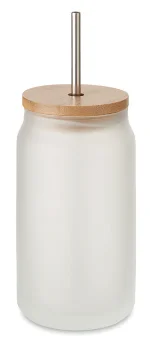 Krus med logo 400ml Glas