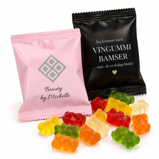 Slikposer med logo