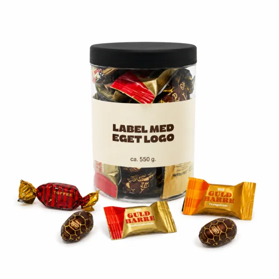 Toms chokolade i bøtter med logo 1.000 ml