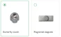 Lukning: Butterfly clutch eller magnetisk bagside